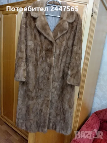 Натурално кожено палто, снимка 2 - Палта, манта - 55666080
