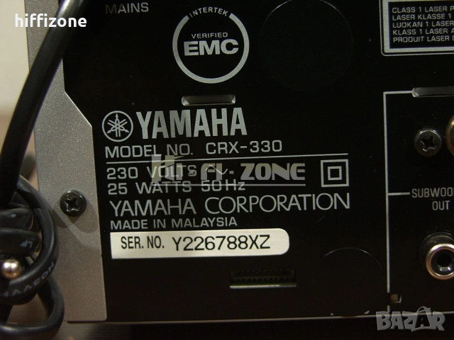 Система Yamaha crx-330, снимка 9 - Аудиосистеми - 54898836