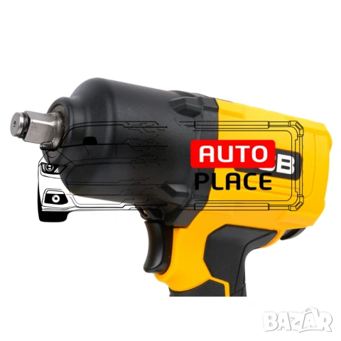 Пневматичен гайковерт с къс шпиндел 1450 Nм 1/2″ JCB, снимка 5 - Други инструменти - 54048475