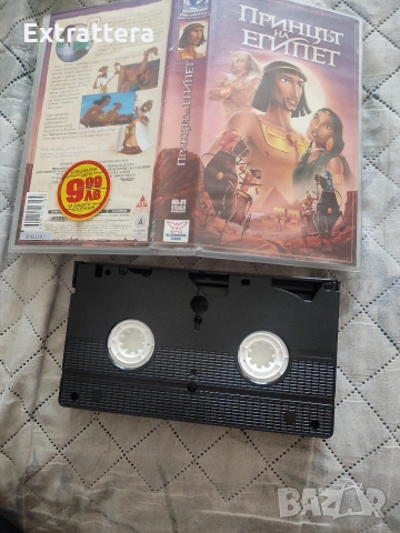 видеокасета "Принца На Египет" VHS, снимка 3 - Анимации - 54552700