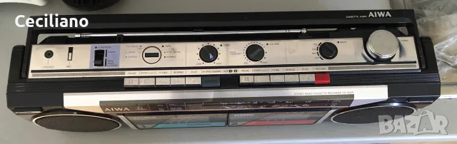 Радиокасетофон AIWA CS-W220, снимка 9 - Радиокасетофони, транзистори - 55584283