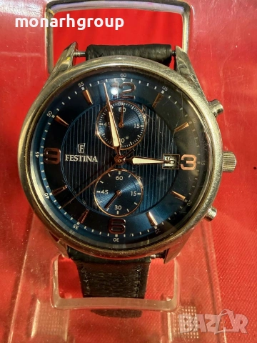Часовник Festina F6855/6 /има минимални драскотини по стъклото, снимка 5 - Мъжки - 55095893