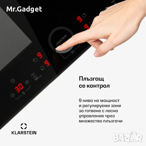 Индукционен котлон за вграждане , снимка 2 - Котлони - 54959035