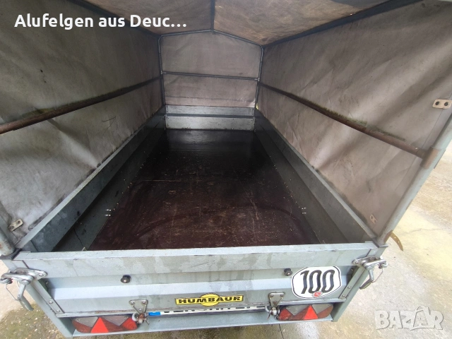 Ремарке Humbaur 750, снимка 5 - Ремаркета - 54280656