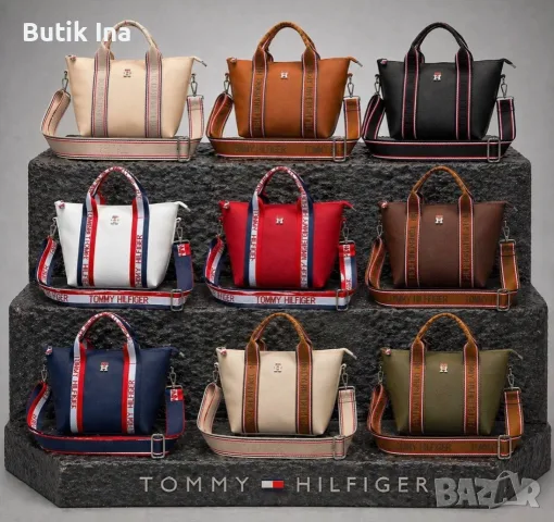Дамска чанта Tommy Hilfiger, снимка 2 - Чанти - 55308381