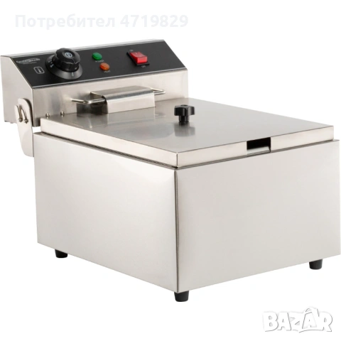 Професионален електрически фритюрник 1x6 л