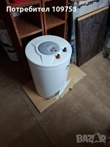 Вертикален бойлер ЕЛДОМ 30л 2kW, снимка 3 - Бойлери - 54079919