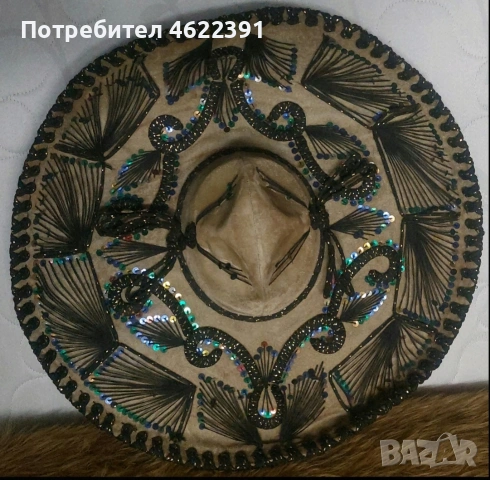 Оригинално Сомбреро -Мексиканско, снимка 2 - Други ценни предмети - 54421555