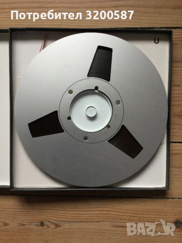 3 бр. Метална магнетофоннa ролка BASF 26,5 cm, снимка 3 - Декове - 53963933