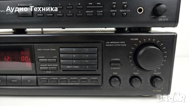 Onkyo TX-7900 и DX-7210, снимка 3 - Ресийвъри, усилватели, смесителни пултове - 54811144