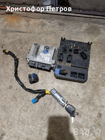 компютър+bsi+ключ за Peugeot 206 1.4hdi
