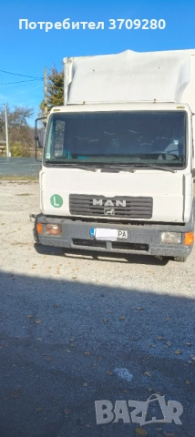 Продавам или бартер за камион MAN l2000 с фургон с падащ борд може бартер за подобен бордови с платф, снимка 3 - Камиони - 54242192