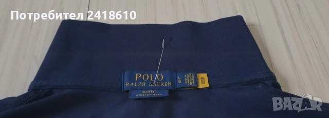 POLO Ralph Lauren Pique Cotton Stretch Mesh Slim Fit Mens Size L ОРИГИНАЛ! Мъжка Тениска!, снимка 5 - Тениски - 54886792