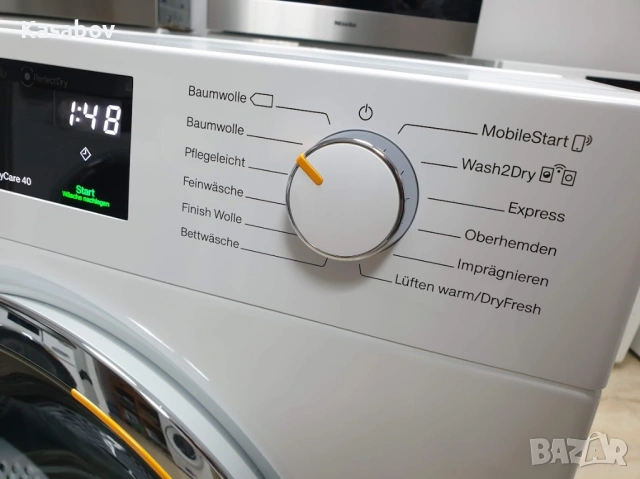 9кг Wi-Fi - Miele T1 Сушилня с Термопомпа и Аларма Миеле 12м Гаранция, снимка 4 - Сушилни - 54772791