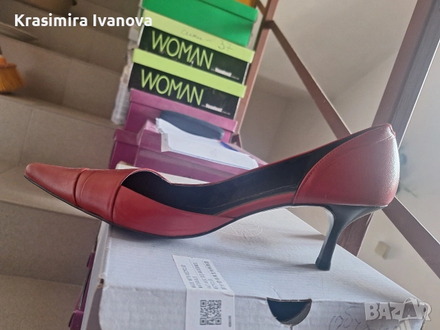 нови обувки Флавия естествена кожа , снимка 5 - Дамски обувки на ток - 54184157