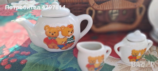 Детски кукленски сервиз, снимка 7 - Други - 54361807