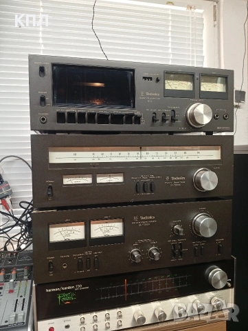 Винтидж сет Technics SU-7300 ST-7300 RS-615, снимка 3 - Ресийвъри, усилватели, смесителни пултове - 54797873