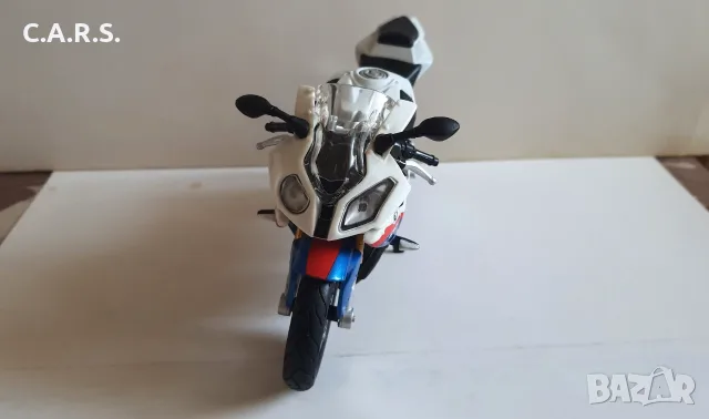 BMW S 1000RR Sports Bike Maisto - Мащаб 1:12, снимка 7 - Колекции - 55404328