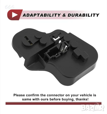 Опора за крушка за стоп, дясна, VW Golf 6 Hatchback 2009-2013, снимка 2 - Аксесоари и консумативи - 55529066