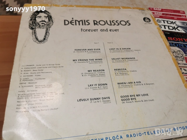 DEMIS ROUSSOS 0805261938L1, снимка 13 - Грамофонни плочи - 54477927