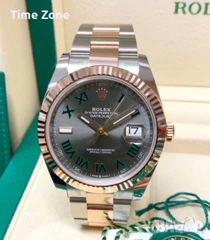 Rolex Datejust 41mm Steel Black Dial Automatic Различни Варианти, снимка 17 - Мъжки - 54059837