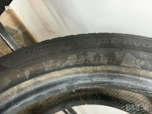 2бр зимни гуми 225/55/18 HANKOOK L06288 , снимка 4 - Гуми и джанти - 55401718