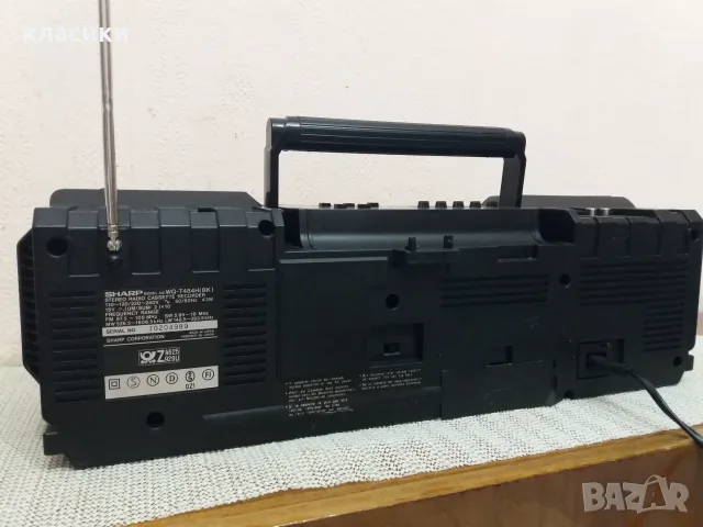 SHARP WQ T484. Двукасетъчен., снимка 3 - Радиокасетофони, транзистори - 55321524