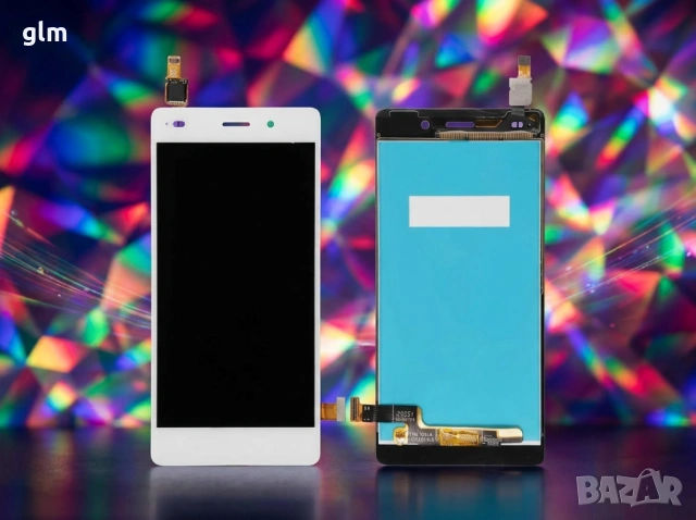 LCD Дисплей за Huawei Ascend P8 lite 5.0"  + Тъчскрийн бял