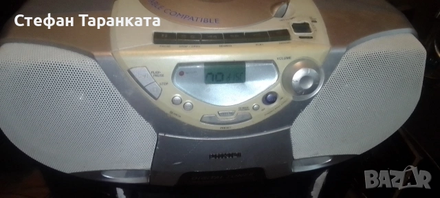 радио касетофон и CD player Phillips , снимка 2 - Радиокасетофони, транзистори - 54595568
