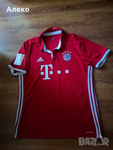 Adidas BAYERN MUNCHEN HUMMELS футболна тениска L размер. , снимка 2 - Футбол - 54724204