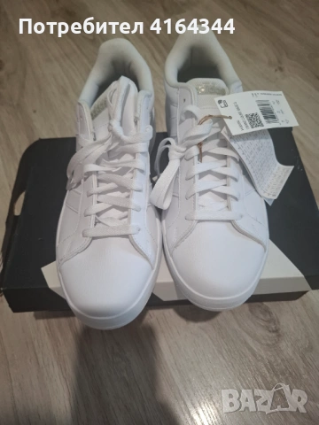 Спортни бели кецове Adidas , снимка 2 - Кецове - 54954884