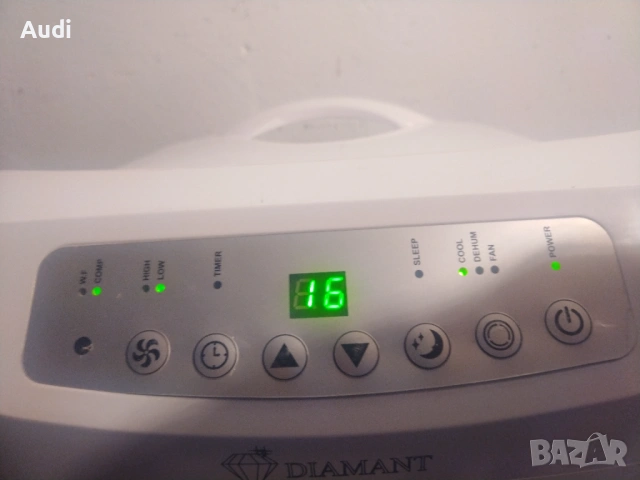 DIAMANT 9000btu мобилен климатик за ефективно охлаждане, обезвлажняване, вентилация, , снимка 6 - Климатици - 54457041