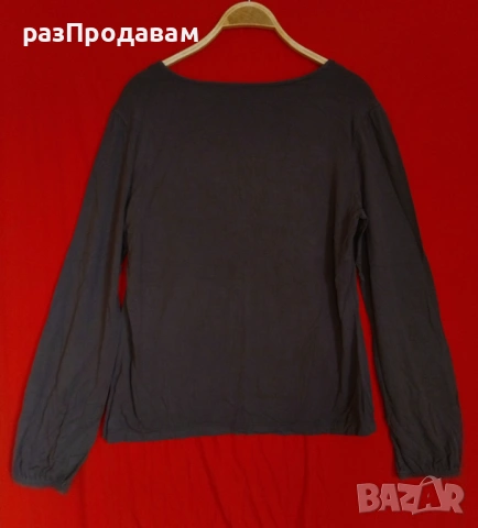 Дамска Блуза-XL- XXL- Марка MEXX- ластично трико- кафява, снимка 4 - Блузи с дълъг ръкав и пуловери - 54613179