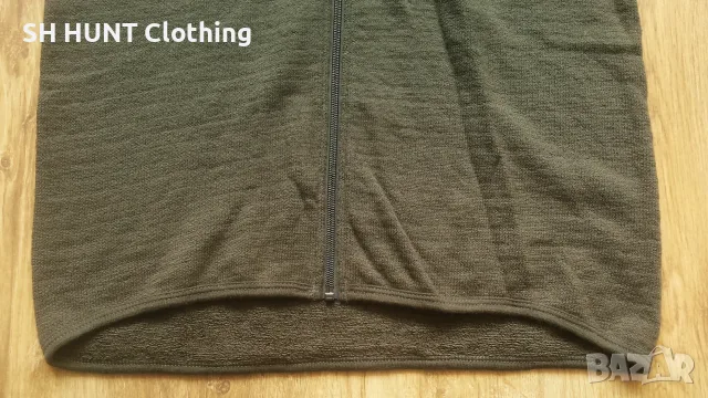 Woolpower Full Zip Jacket 70% Merino Wool размер M / L за лов термо горница 70% Мерино вълна - 2925, снимка 8 - Екипировка - 55675756