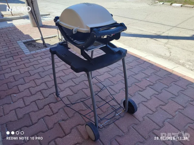 ГАЗОВО БАРБЕКЮ WEBER Q1000, снимка 15 - Барбекюта - 55458911