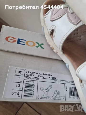 Geox детски летни сандали за момиче , снимка 4 - Детски сандали и чехли - 55577116