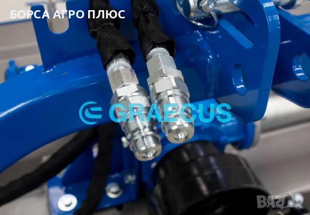 GRAECUS ARES STRONG 160 – Супер-тежък мулчер (шредер), снимка 11 - Селскостопанска техника - 55450502