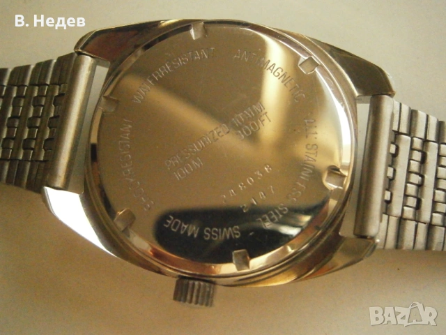 NOS! PIERPONT of Switzerland, FHF974, 17 jewels, incabloc, Swiss, НОВ!, снимка 7 - Мъжки - 54334699