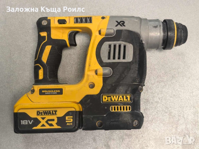 Акумулаторен Перфоратор DeWalt DCH273 с 2 батерии DCB184 и зарядно DCB1104, снимка 3 - Перфоратори - 54478904