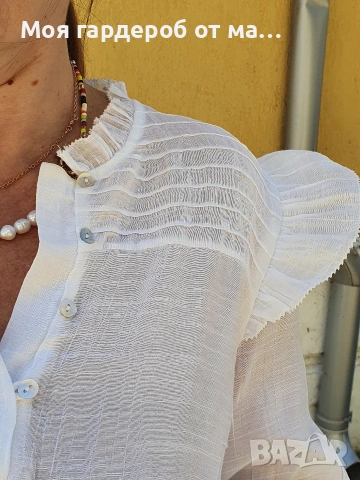 Блуза френска рС, снимка 6 - Блузи с дълъг ръкав и пуловери - 54313702