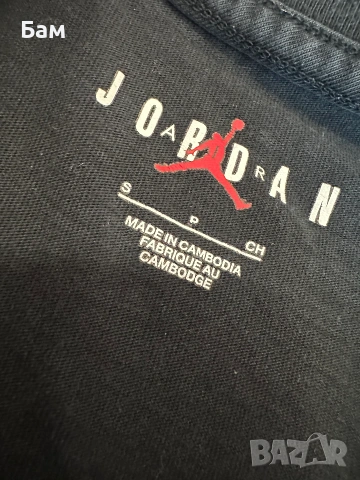Оригинална мъжка тениска Nike Air Jordan Flight размер С, снимка 2 - Тениски - 55071788