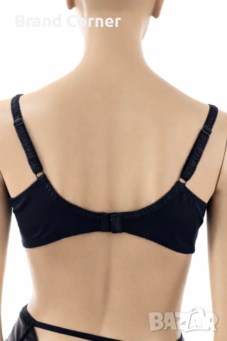 Сутиен Hunkemöller 90C с фина дантела и меки чашки – черен, снимка 4 - Бельо - 54549067