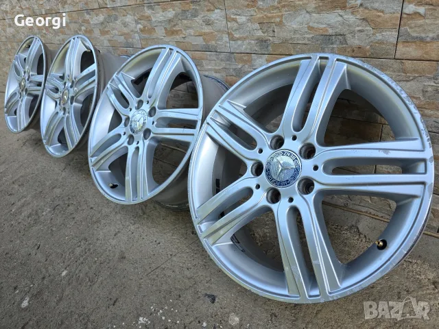 Продавам ОРИГИНАЛНИ Джанти R17 за Мерцедес J7, ET 49 5x112, снимка 2 - Гуми и джанти - 55467992