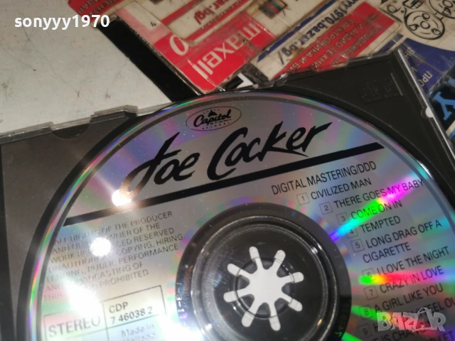 JOE COCKER CD-ВНОС GERMANY 0406261041H2E6R, снимка 15 - CD дискове - 54774602