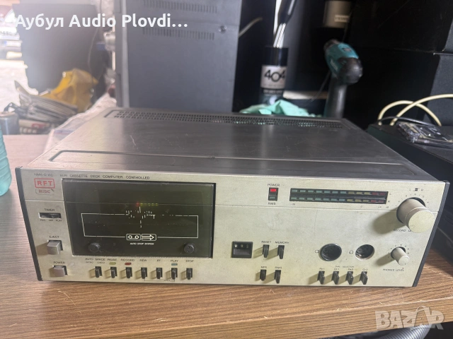 RFT Stereokassetten- deck HMK-D 100  Made in DDR Germany , снимка 2 - Декове - 55156604