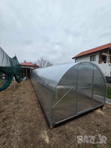 Оранжерия с поликарбонат 3х4 / 3х6 / 3х8 / 3х10 – Профил 40х20, снимка 16 - Оранжерии - 54047989