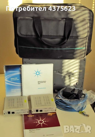 Agilent Voice Quality Tester VQT J1981C + J1996A PHONE ADAPTER x2, снимка 2 - Друга електроника - 55154912
