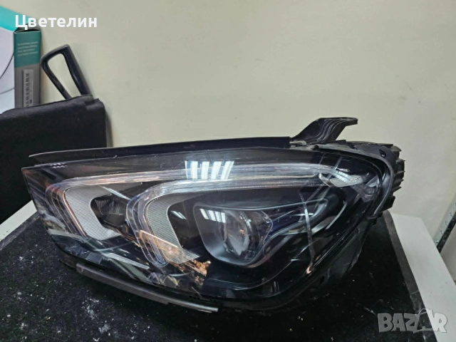 Ляв фар Mercedes GLE W167 Multibeam lqv far мерцедес 167 мултибим, снимка 4 - Части - 54429881