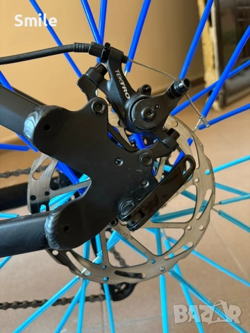 Велосипед Rockrider st120 black blue, снимка 7 - Велосипеди - 54127032