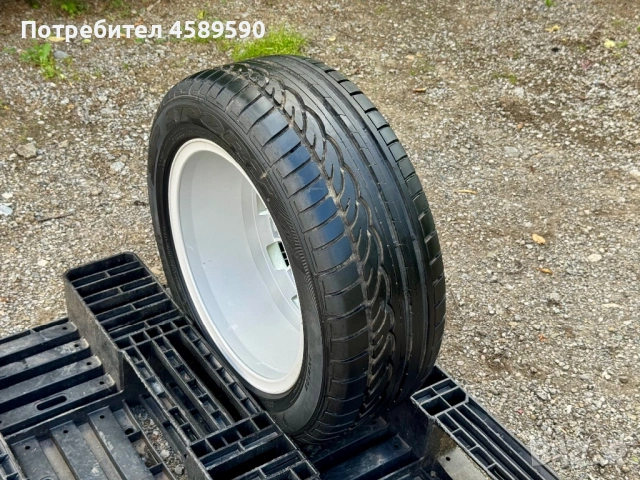 ЧИСТО НОВА Резервна гума+Алуминиева джанта BORBET 16цола 5x112 заVw,Audi,Skoda,Seat, снимка 8 - Гуми и джанти - 54772949
